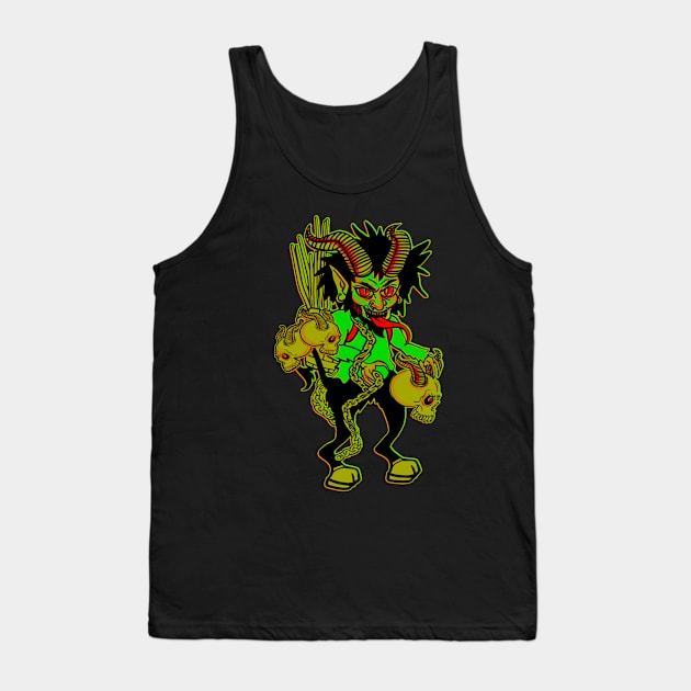 Krampus Is Coming Tank Top by heathengirl64